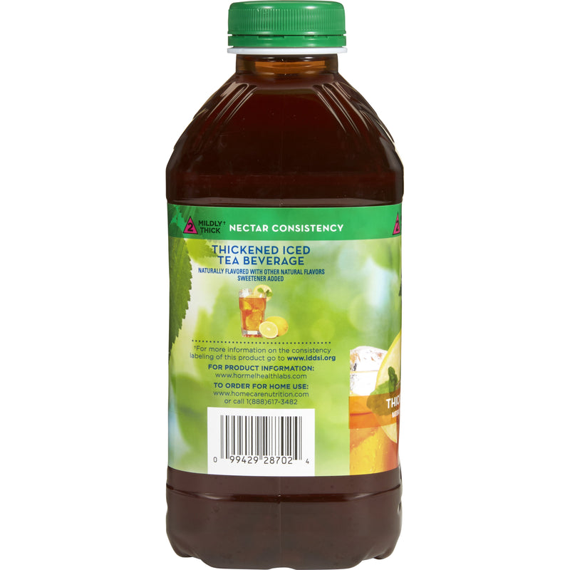 Thick & Easy Clear Nectar Consistency Thickened Beverage, Iced Tea, 46 oz. Bottle -Case of 6 Thick & Easy Clear Nectar Consistency Thickened Beverage, Iced Tea, 46 oz. Bottle -Case of 6