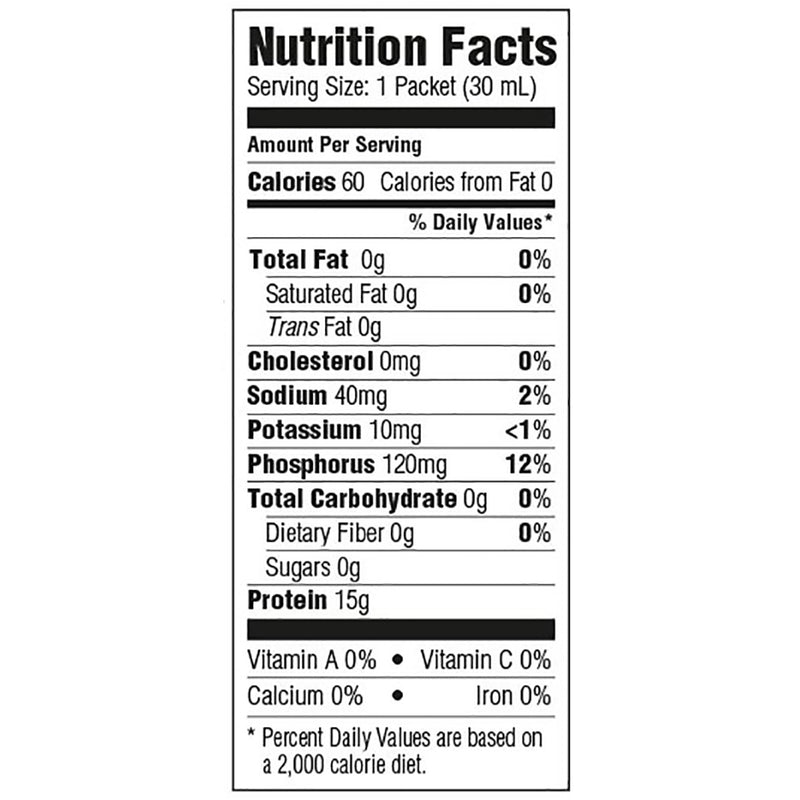 ProSource NoCarb Protein Supplement Concentrate, Unflavored, 1 oz. Bottle -Case of 100 ProSource NoCarb Protein Supplement Concentrate, Unflavored, 1 oz. Bottle -Case of 100