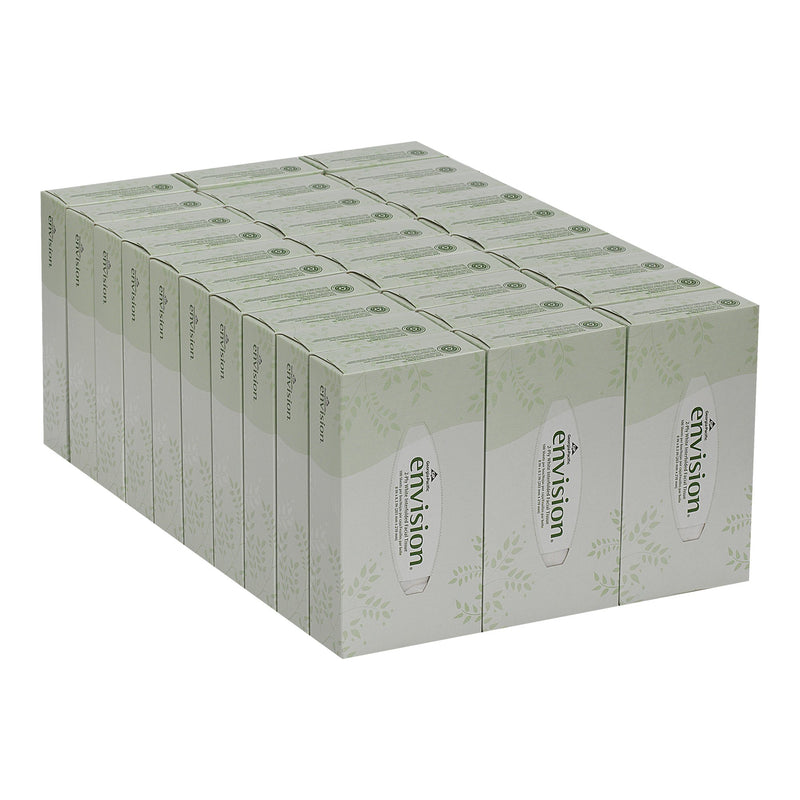 Envision Facial Tissue White 8 X 8-3/10 Inch -Case of 30 Envision Facial Tissue White 8 X 8-3/10 Inch -Case of 30