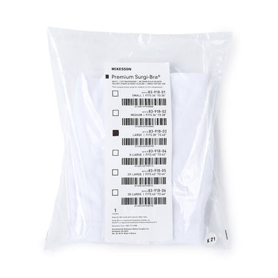McKesson Post-Surgical Bra, 38-40 Inch -Each McKesson Post-Surgical Bra, 38-40 Inch -Each