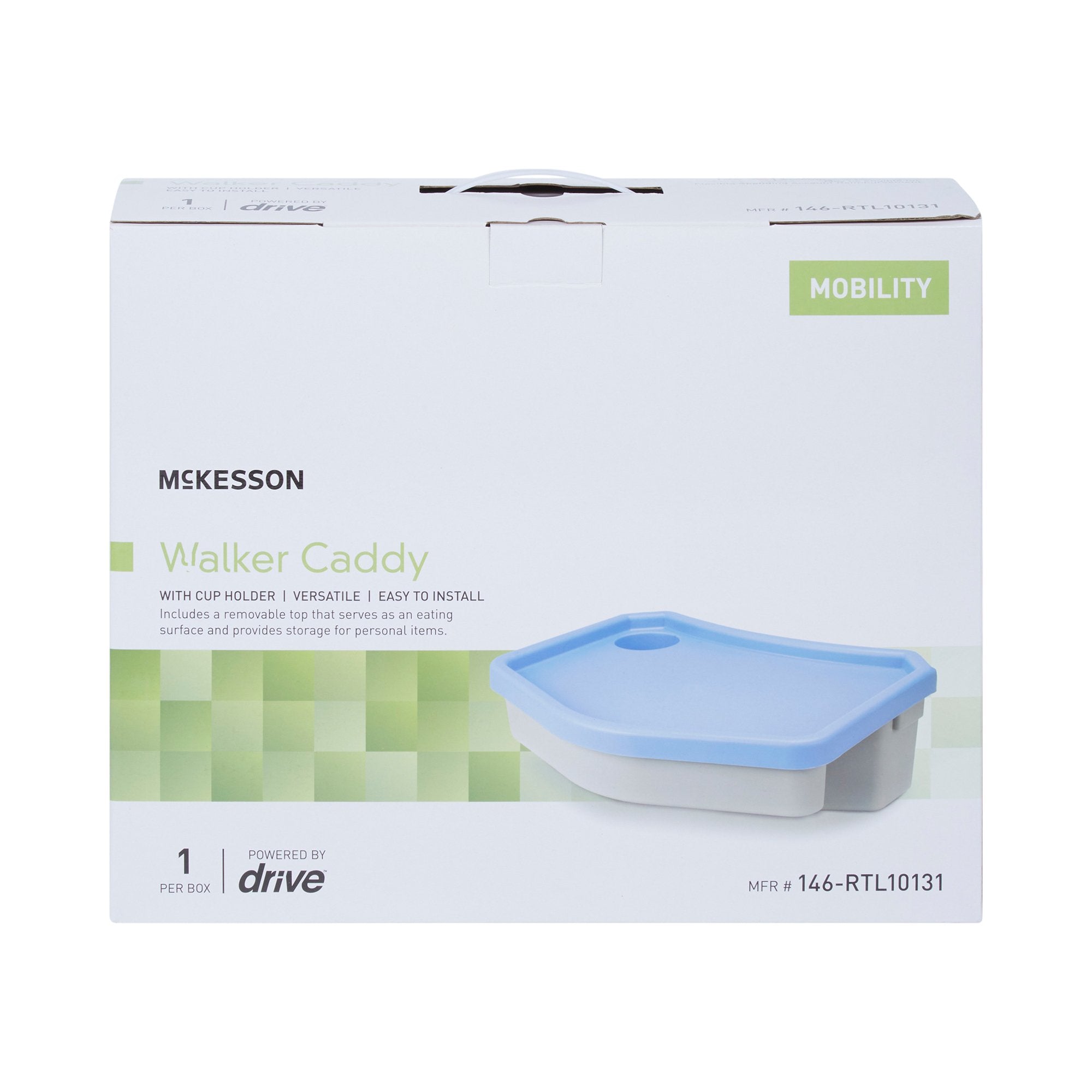 McKesson Caddy for Walker -Case of 3 McKesson Caddy for Walker -Case of 3