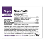 Super Sani-Cloth Surface Disinfectant Wipe, Individual Wipe -Box of 50 Super Sani-Cloth Surface Disinfectant Wipe, Individual Wipe -Box of 50