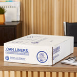 McKesson Super Plus Duty Clear Trash Bags, 45 gal, 1.15 Mil -Case of 100 McKesson Super Plus Duty Clear Trash Bags, 45 gal, 1.15 Mil -Case of 100