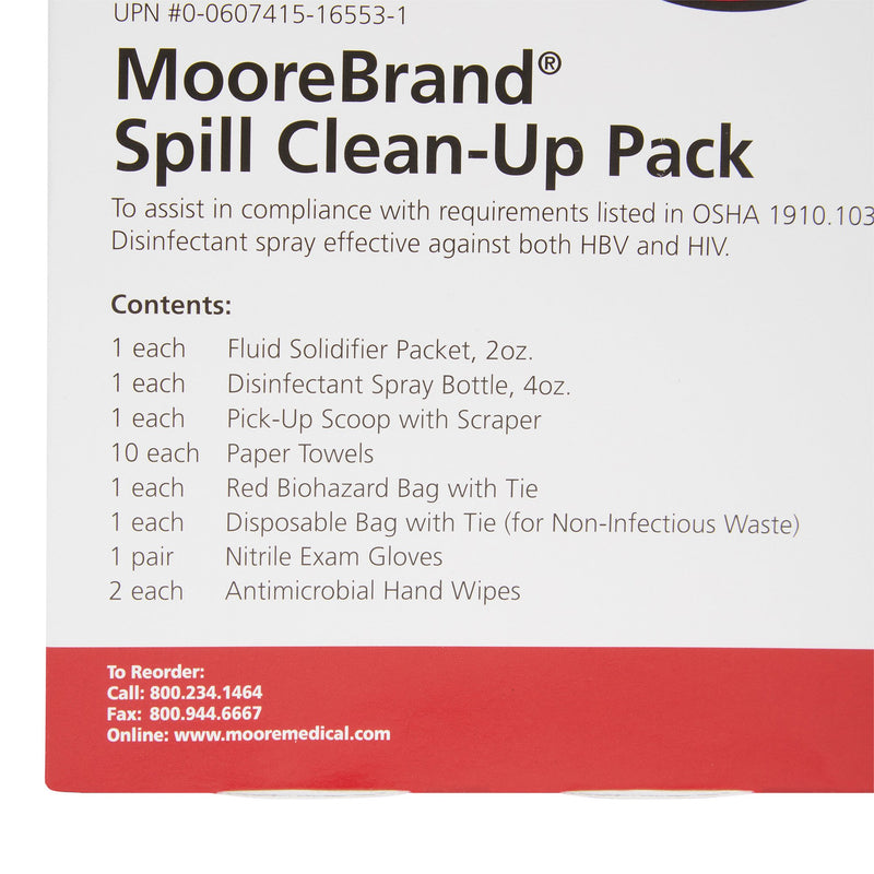 McKesson Bloodborne Pathogen Spill Clean-Up Pack -Case of 30 McKesson Bloodborne Pathogen Spill Clean-Up Pack -Case of 30