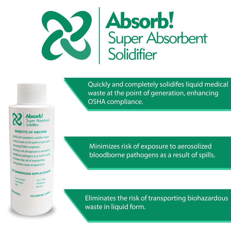 Absorb! Spill Control Solidifier -Each Absorb! Spill Control Solidifier -Each