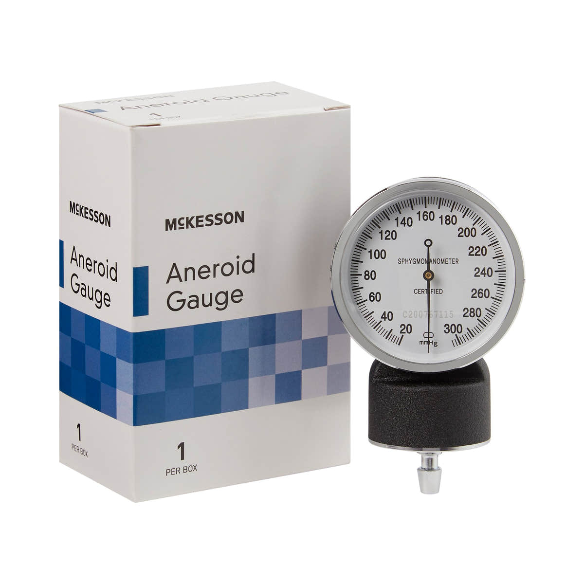 McKesson Blood Pressure Unit Gauge, Black/White -Each McKesson Blood Pressure Unit Gauge, Black/White -Each