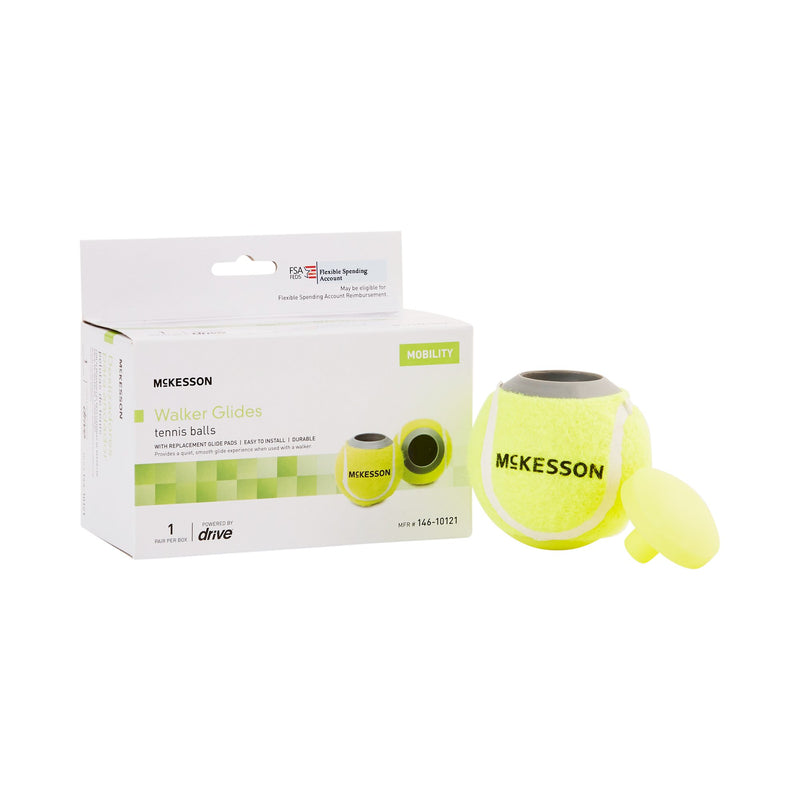 McKesson Tennis Ball Glide Pads -1 Pair McKesson Tennis Ball Glide Pads -1 Pair