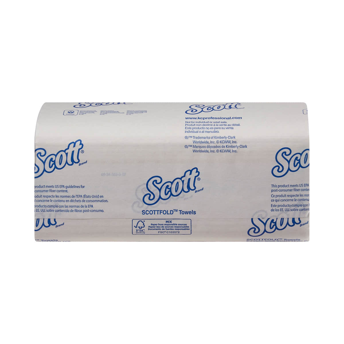 Scott Pro Scottfold Paper Towels Multi-Fold, 9.4 X 12.4 Inch, White -Case of 4375 Scott Pro Scottfold Paper Towels Multi-Fold, 9.4 X 12.4 Inch, White -Case of 4375