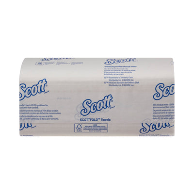 Scott Pro Scottfold Paper Towels Multi-Fold, 9.4 X 12.4 Inch, White -Case of 4375 Scott Pro Scottfold Paper Towels Multi-Fold, 9.4 X 12.4 Inch, White -Case of 4375