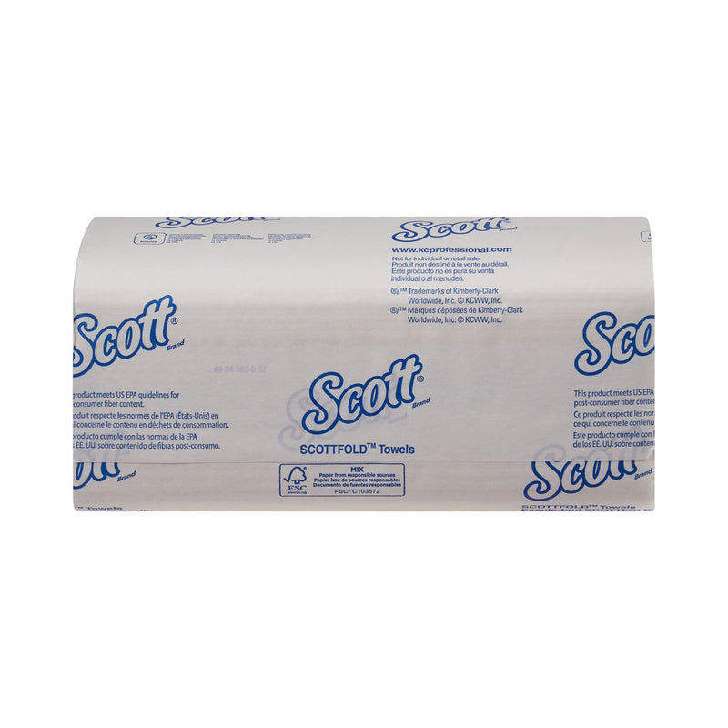Scott Pro Scottfold Paper Towels Multi-Fold, 9.4 X 12.4 Inch, White -Case of 4375 Scott Pro Scottfold Paper Towels Multi-Fold, 9.4 X 12.4 Inch, White -Case of 4375