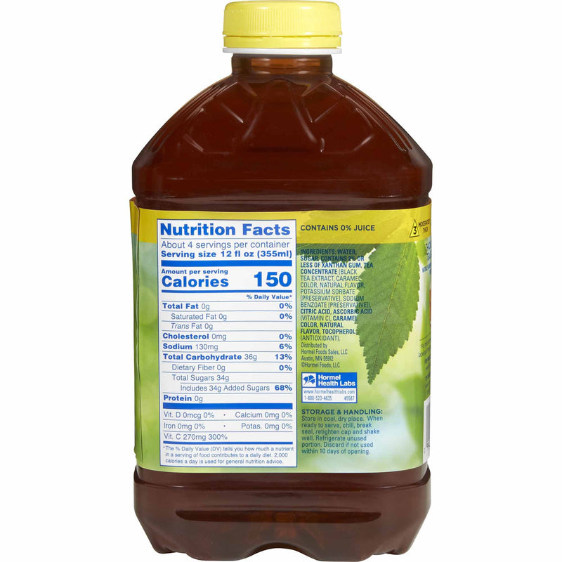 Thick & Easy Clear Honey Consistency Thickened Beverage, Iced Tea, 46 oz. Bottle -Case of 6 Thick & Easy Clear Honey Consistency Thickened Beverage, Iced Tea, 46 oz. Bottle -Case of 6