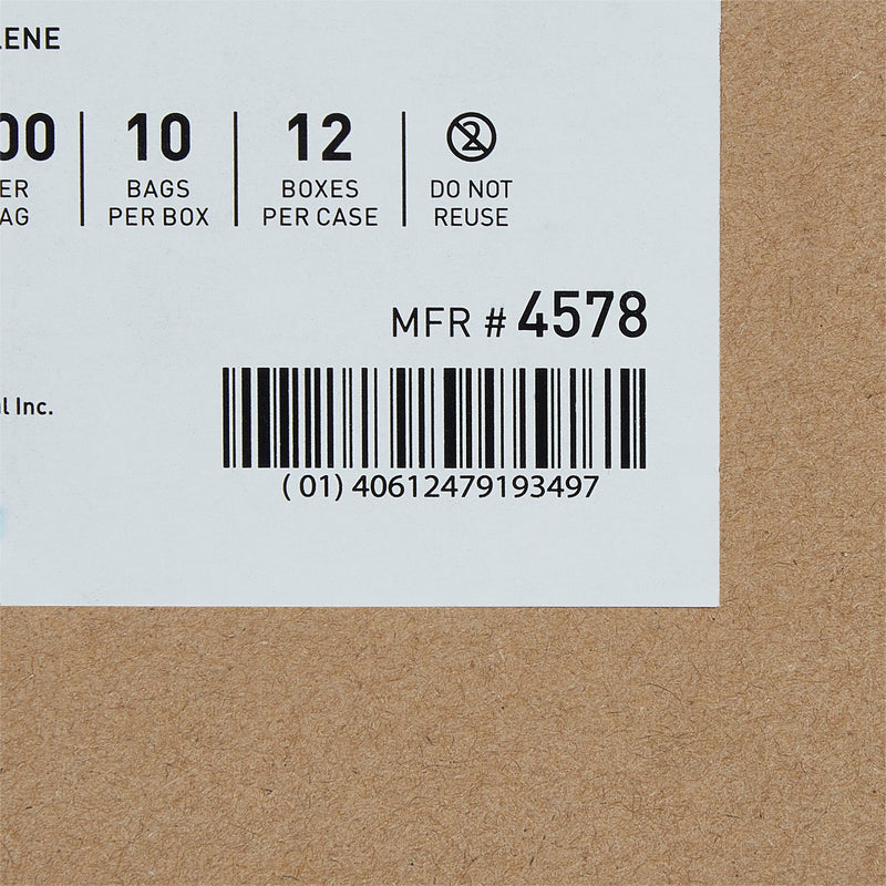 McKesson Zip Closure Bag, 3 x 5 in. -Box of 10 McKesson Zip Closure Bag, 3 x 5 in. -Box of 10