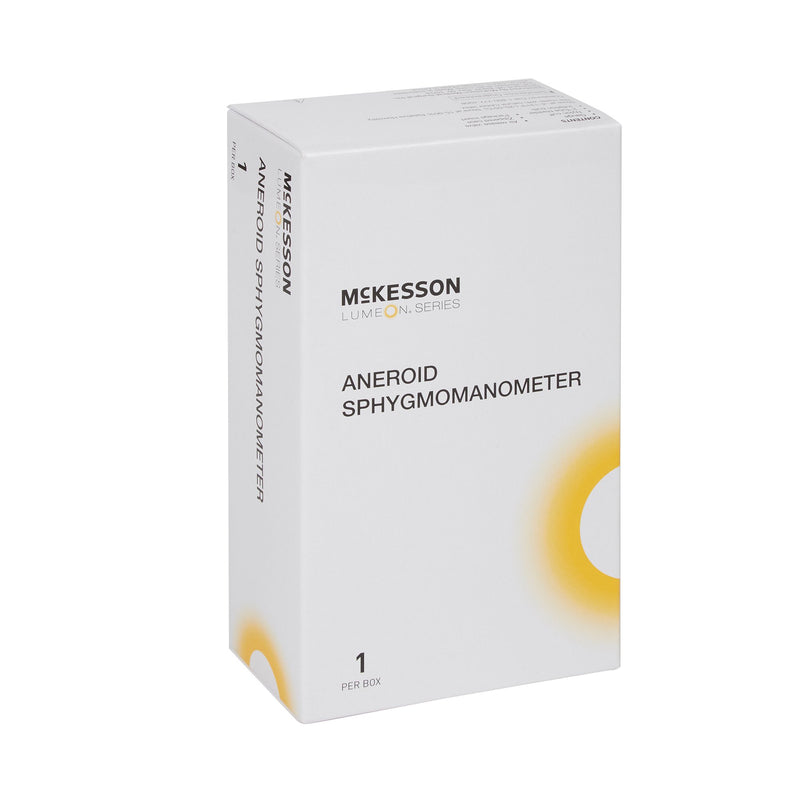 McKesson LUMEON 2-Tube Aneroid Sphygmomanometer with Cuff -Box of 1 McKesson LUMEON 2-Tube Aneroid Sphygmomanometer with Cuff -Box of 1