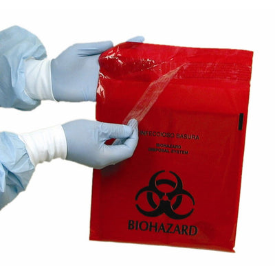 Unimed - Midwest Biohazard Waste Bag -Box of 100 Unimed - Midwest Biohazard Waste Bag -Box of 100