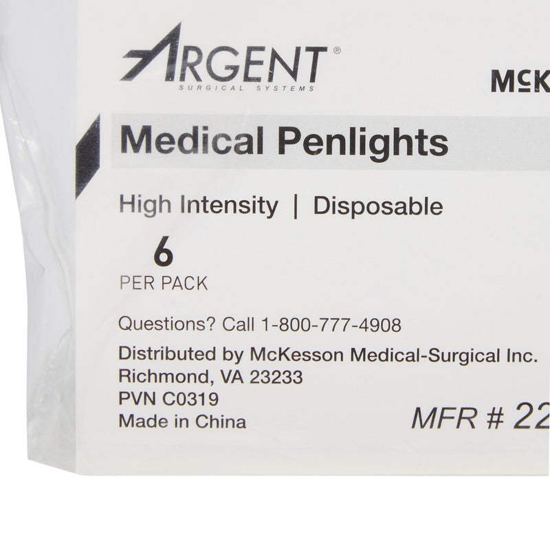McKesson Disposable Penlight White Light, 4½ Inch -Each McKesson Disposable Penlight White Light, 4½ Inch -Each