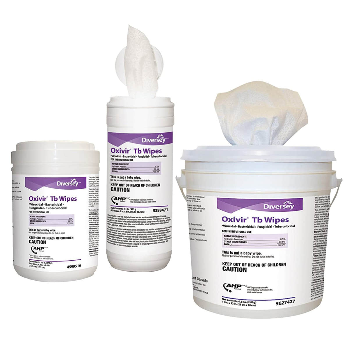 Oxivir Tb Surface Disinfectant Cleaner -Box of 60 Oxivir Tb Surface Disinfectant Cleaner -Box of 60