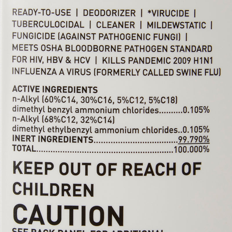 McKesson Pro-Tech Surface Disinfectant Cleaner Alcohol-Based Liquid, Non-Sterile, Floral Scent, 1 gal. Jug -Case of 4 McKesson Pro-Tech Surface Disinfectant Cleaner Alcohol-Based Liquid, Non-Sterile, Floral Scent, 1 gal. Jug -Case of 4