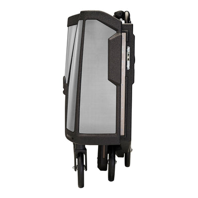 Tour Adjustable Height Folding 4 Wheel Rollator, Pure Silver -Each Tour Adjustable Height Folding 4 Wheel Rollator, Pure Silver -Each