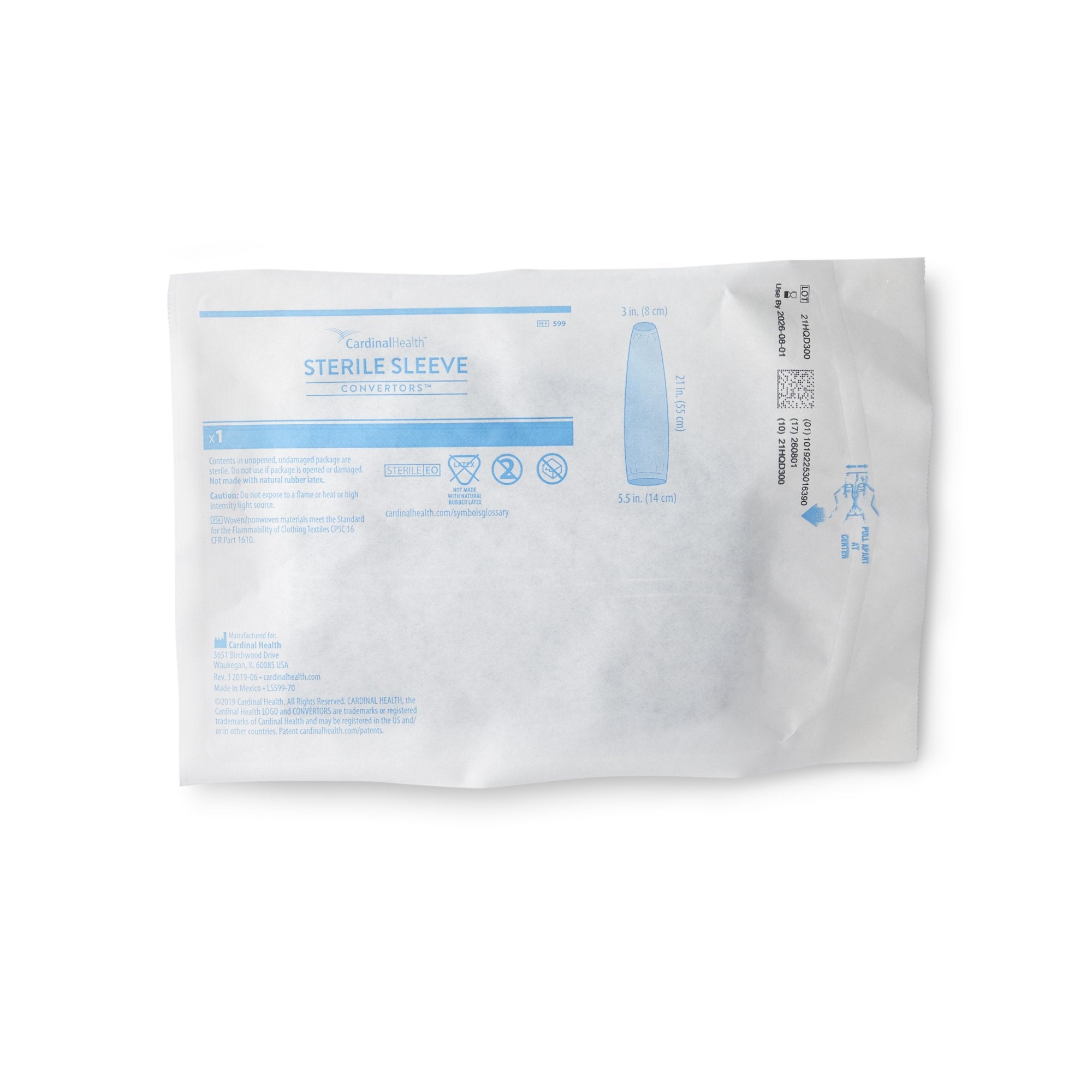 Cardinal Arm Sleeve Protector -Box of 30