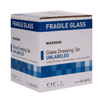 McKesson Glass Unlabeled Sundry Jar, 4 x 4 in -Box of 6 McKesson Glass Unlabeled Sundry Jar, 4 x 4 in -Box of 6