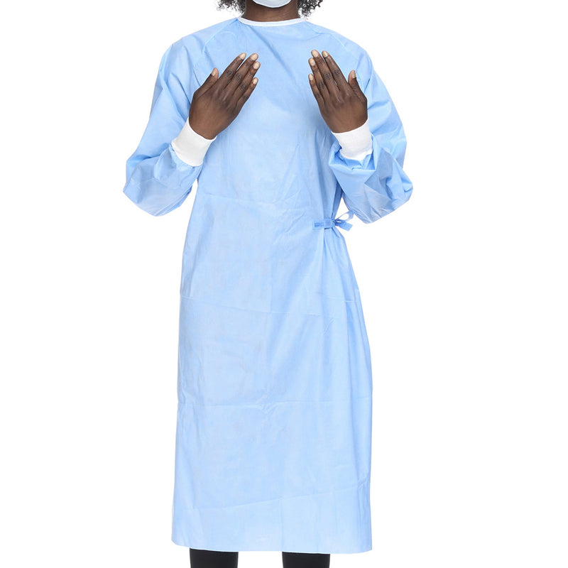 Halyard Basics Non-Reinforced Surgical Gown with Towel, Large -Case of 20 Halyard Basics Non-Reinforced Surgical Gown with Towel, Large -Case of 20