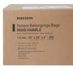 McKesson Patient Belongings Bag With Snap Closure -Case of 250 McKesson Patient Belongings Bag With Snap Closure -Case of 250