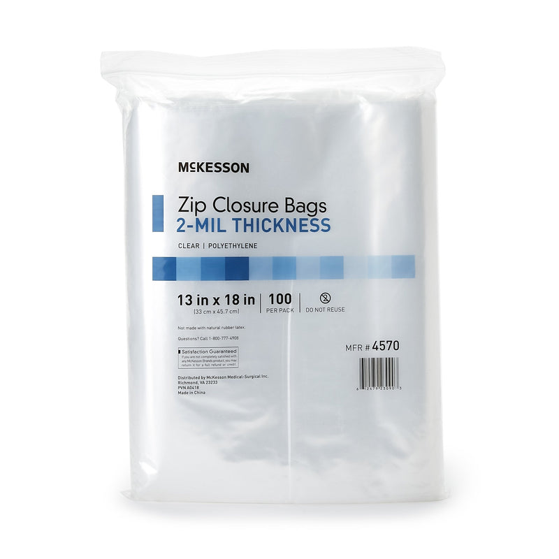 McKesson Zip Closure Bag -Case of 1000 McKesson Zip Closure Bag -Case of 1000