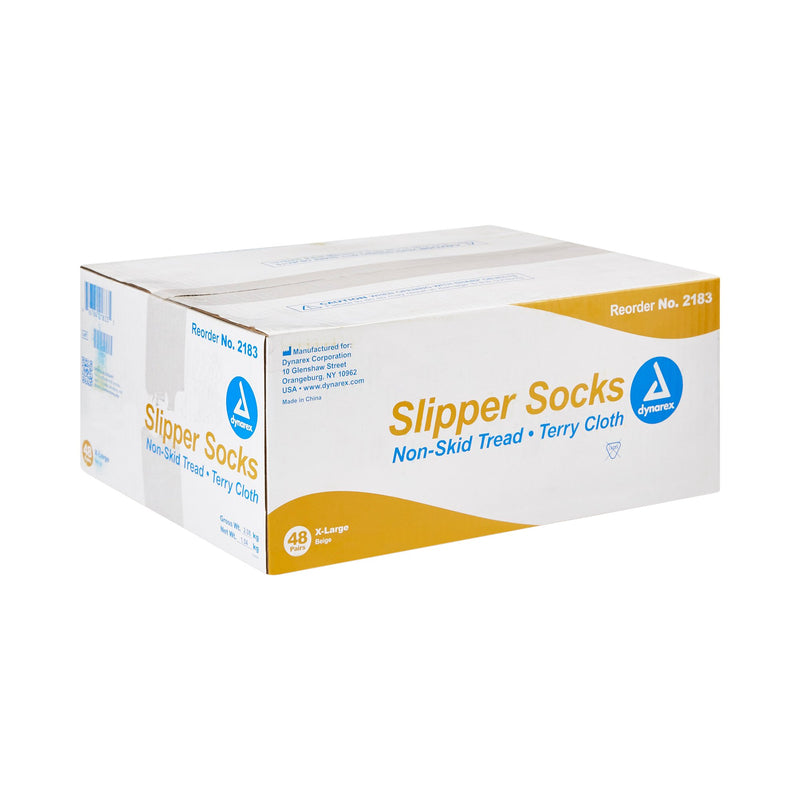 Soft Sole Slipper Socks, X-Large -Case of 48 Soft Sole Slipper Socks, X-Large -Case of 48