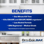 Opti-Cide Max Surface Disinfectant Cleaner Wipes -Carton of 1 Opti-Cide Max Surface Disinfectant Cleaner Wipes -Carton of 1