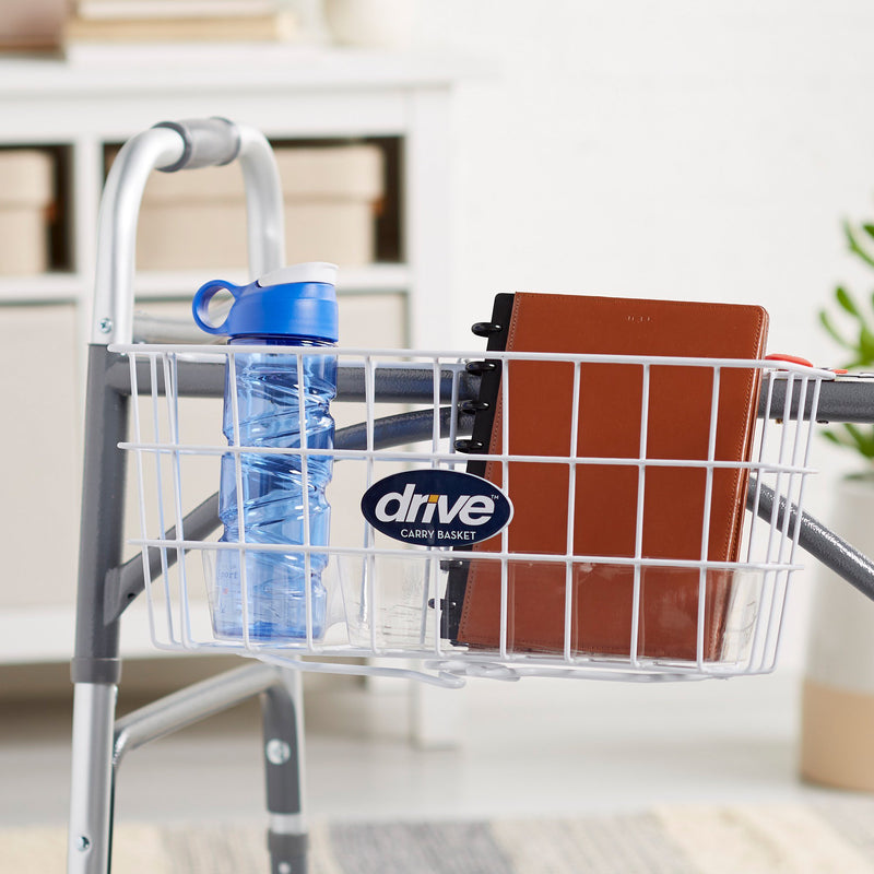drive Walker Basket, Aluminum, Plastic Insert Included -Each drive Walker Basket, Aluminum, Plastic Insert Included -Each