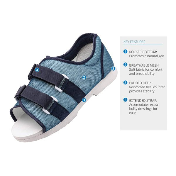 Össur Womens Mesh Top Post-Op Shoe, Large -Each Össur Womens Mesh Top Post-Op Shoe, Large -Each