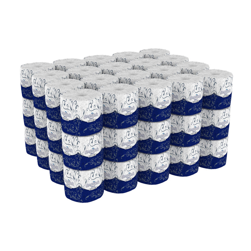 Angel Soft Ultra Professional Series Toilet Paper, 2-Ply, White, 400 Sheets per Roll -Case of 60 Angel Soft Ultra Professional Series Toilet Paper, 2-Ply, White, 400 Sheets per Roll -Case of 60