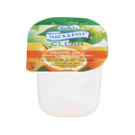 Thick & Easy Clear Nectar Consistency Thickened Beverage, Orange Juice, 4 oz. Cup -Case of 24