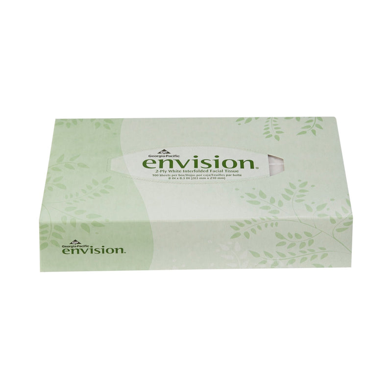 Envision Facial Tissue White 8 X 8-3/10 Inch -Case of 30 Envision Facial Tissue White 8 X 8-3/10 Inch -Case of 30