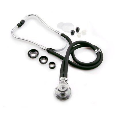 McKesson Sprague Rappaport Stethoscope, Black -Each McKesson Sprague Rappaport Stethoscope, Black -Each