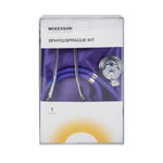 McKesson LUMEON Aneroid Sphygmomanometer/Sprague Kit, Purple -Box of 1 McKesson LUMEON Aneroid Sphygmomanometer/Sprague Kit, Purple -Box of 1