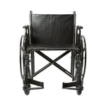 McKesson Bariatric Wheelchair with Swing-Away Footrest, 22 Inch Seat Width -Each McKesson Bariatric Wheelchair with Swing-Away Footrest, 22 Inch Seat Width -Each