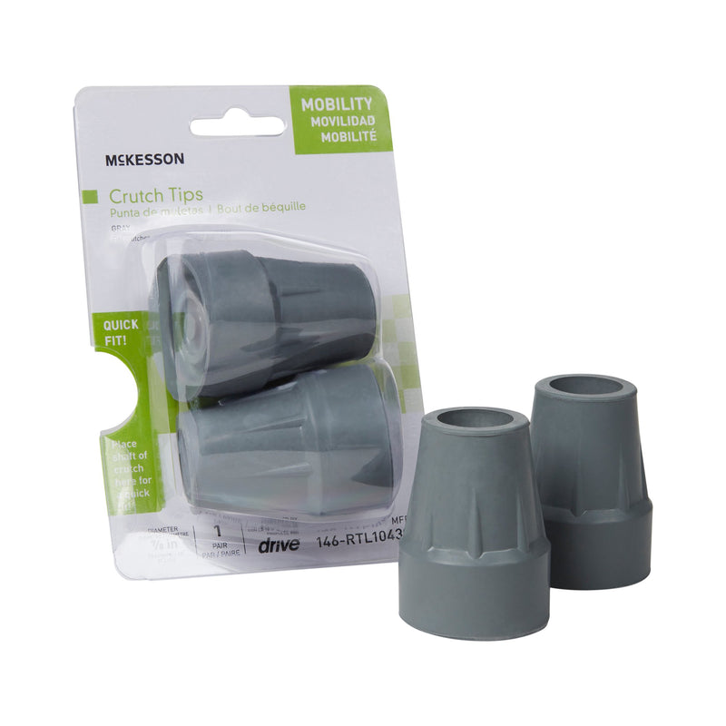 McKesson Crutch Tips -1 Pair McKesson Crutch Tips -1 Pair