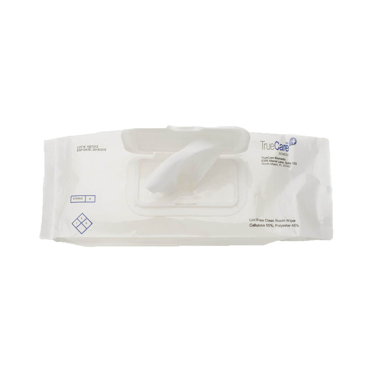 TrueCare Biomedix Sterile Isopropyl Alcohol Wipers -Case of 24 TrueCare Biomedix Sterile Isopropyl Alcohol Wipers -Case of 24