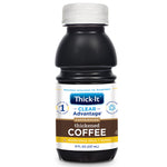 Thick-It Clear Advantage Honey Consistency Thickened Beverage, Coffee, 8 oz. Bottle -Case of 24