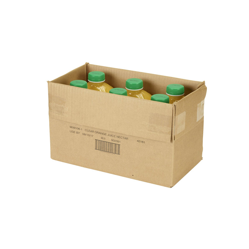Thick & Easy Clear Nectar Consistency Thickened Beverage, Orange Juice, 46 oz. Bottle -Case of 6 Thick & Easy Clear Nectar Consistency Thickened Beverage, Orange Juice, 46 oz. Bottle -Case of 6