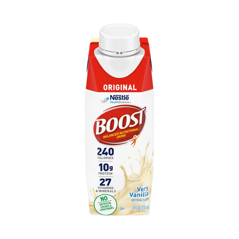 Boost Original Nutritional Drink, Vanilla, 8 oz. Carton -Each Boost Original Nutritional Drink, Vanilla, 8 oz. Carton -Each