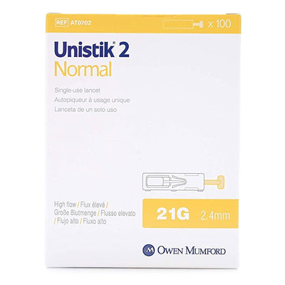 Unistik Normal Flow Lancet Needle -Each Unistik Normal Flow Lancet Needle -Each