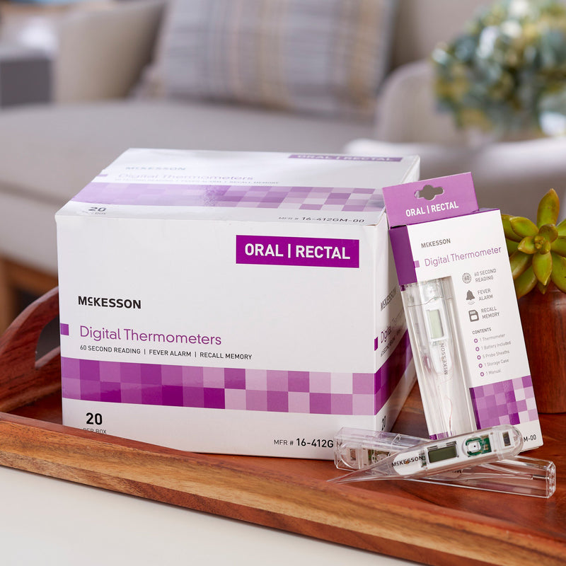 McKesson Oral / Rectal / Axillary Digital Thermometer -Each McKesson Oral / Rectal / Axillary Digital Thermometer -Each