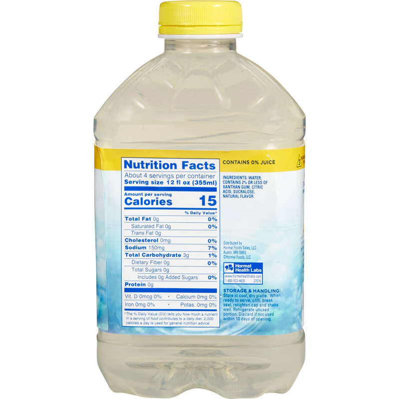 Thick & Easy Hydrolyte Honey Consistency Thickened Water, Lemon, 46 oz. Bottle -Case of 6 Thick & Easy Hydrolyte Honey Consistency Thickened Water, Lemon, 46 oz. Bottle -Case of 6