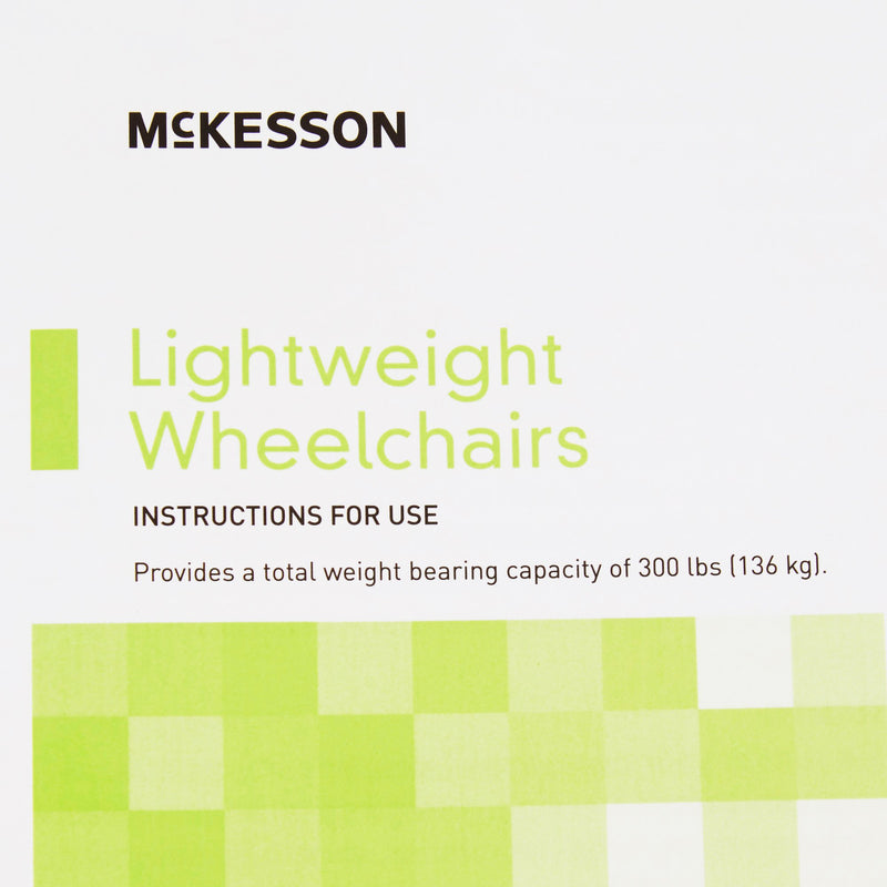 McKesson Lightweight Wheelchair Swing-Away Footrest, 18 Inch Seat Width -Each McKesson Lightweight Wheelchair Swing-Away Footrest, 18 Inch Seat Width -Each