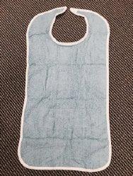Lew Jan Textile Hook and Loop Closure Reusable Bib -Each Lew Jan Textile Hook and Loop Closure Reusable Bib -Each