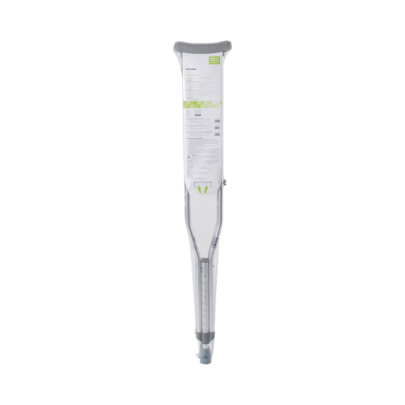 McKesson Adult Underarm Crutches, 5 ft. 2 in. - 5 ft. 10 in. -Case of 16 McKesson Adult Underarm Crutches, 5 ft. 2 in. - 5 ft. 10 in. -Case of 16
