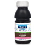 Thick-It Clear Advantage Nectar Consistency Thickened Decaffeinated Beverage, Coffee, 8 oz. Bottle -Case of 24