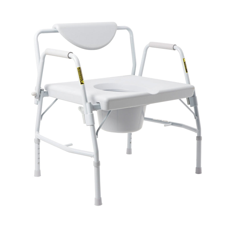 McKesson Bariatric Commode Chair -Each McKesson Bariatric Commode Chair -Each